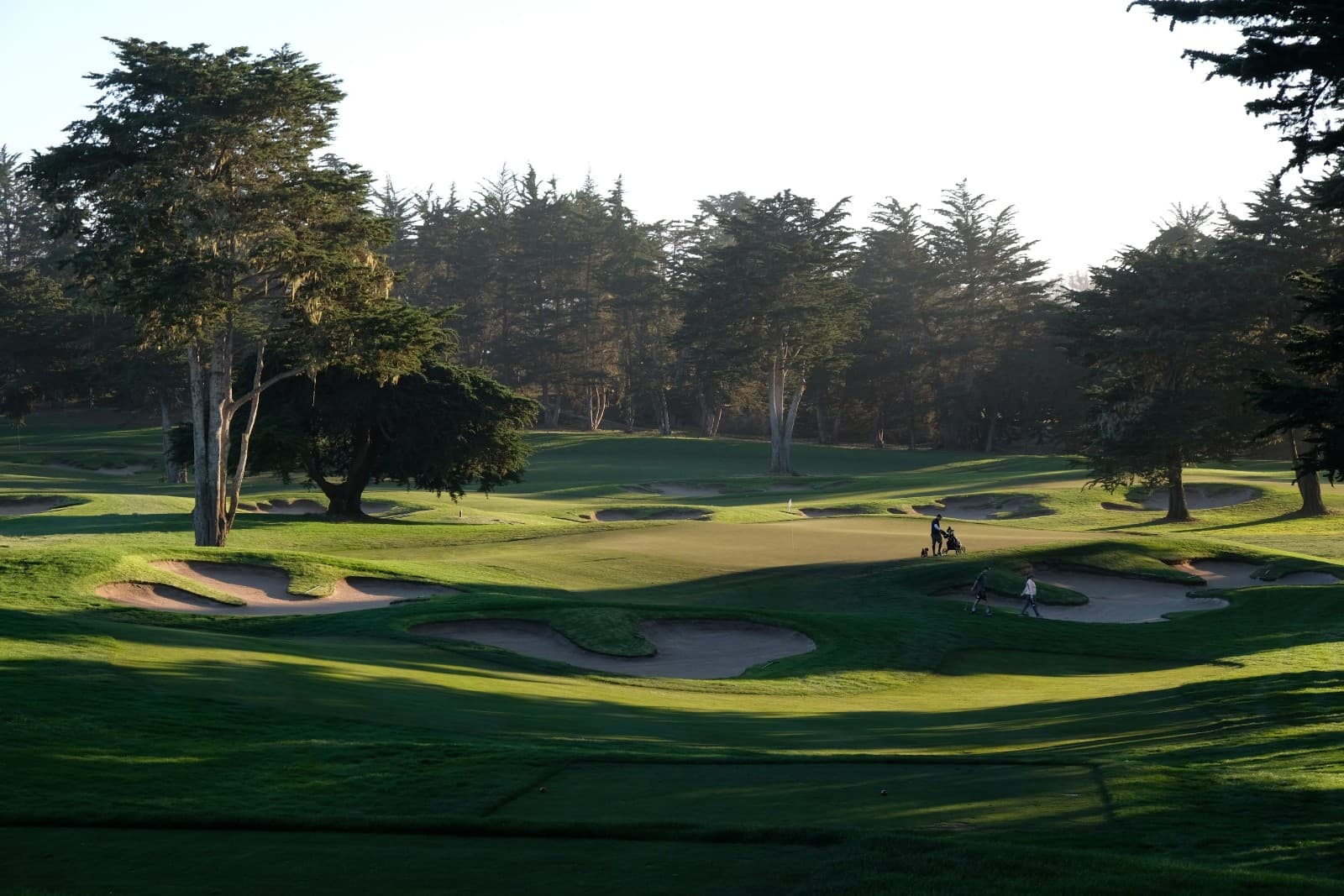 Bayonet & Black Horse Golf Course — approach shot Bayonet & Black Horse Golf Course — approach shot