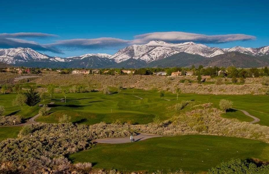 Wolf Run Golf Club fairway view Wolf Run Golf Club fairway view
