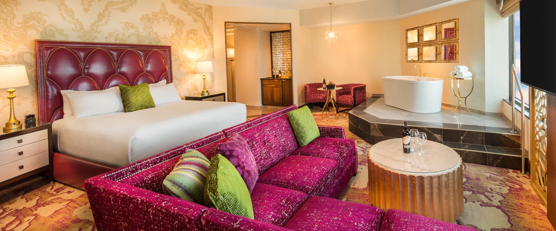 Skyline VIP Hospitality Suite at Eldorado Reno — expansive entertainment suite with traditional elegance Skyline VIP Hospitality Suite at Eldorado Reno — expansive entertainment suite with traditional elegance