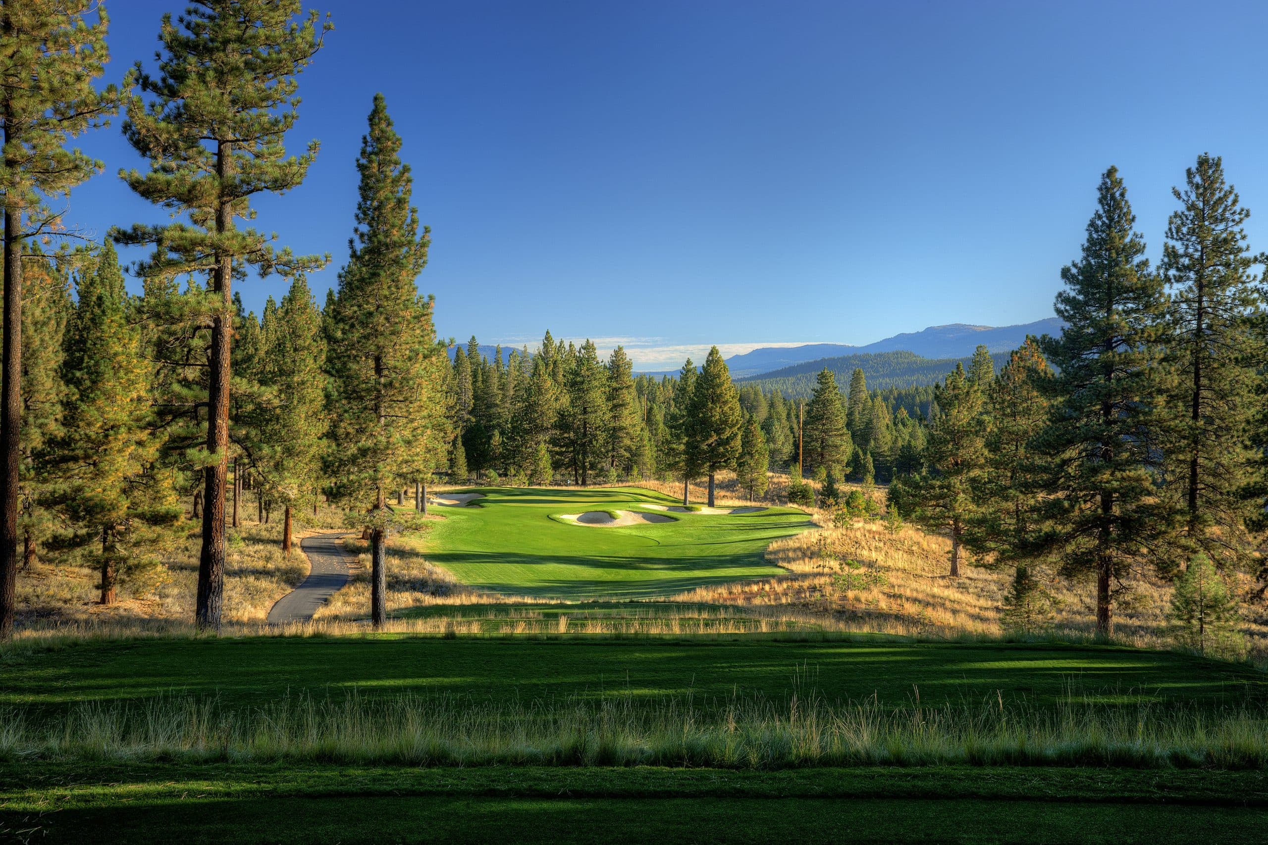 Private cottages at Old Greenwood golf community Truckee California