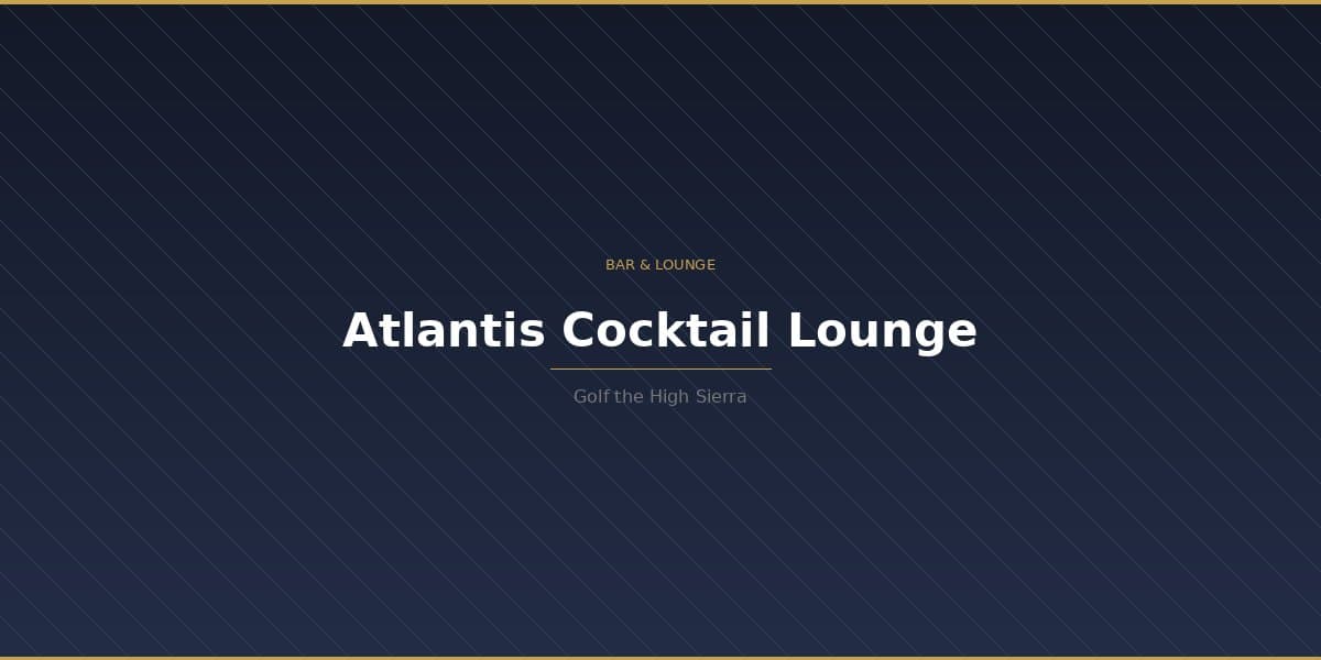 Bar Centro – Atlantis at Atlantis Casino Resort Spa — bar seating and cocktails