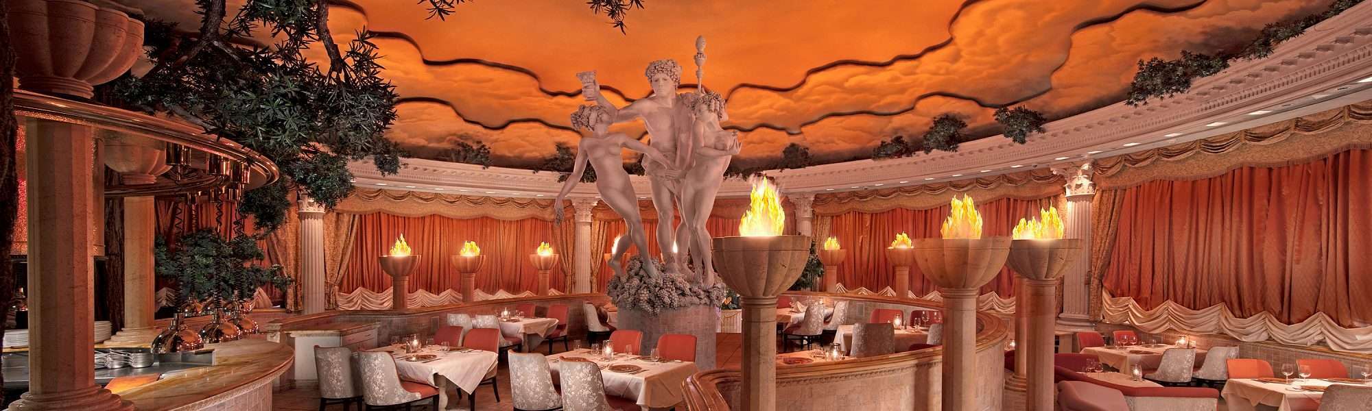 Bimini Steakhouse at Peppermill Resort Spa Casino — interior ambience
