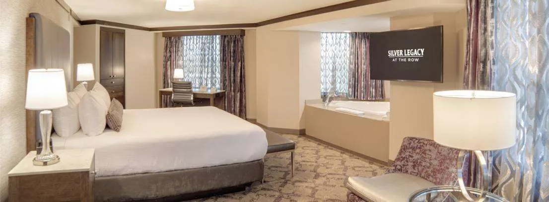 Silver Legacy Players Premium Room – 2 Queen at Silver Legacy Resort Casino — guest suite amenities