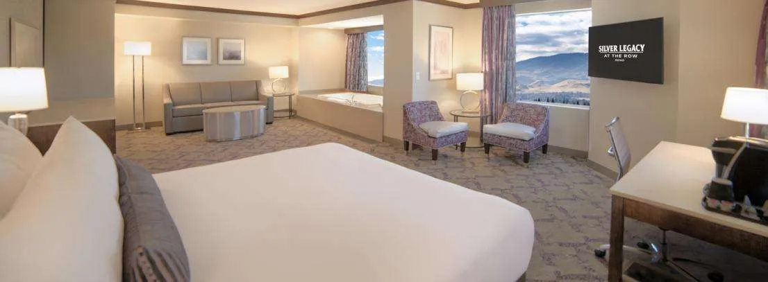 Players Hospitality Suite at Silver Legacy Reno — premium suite interior
