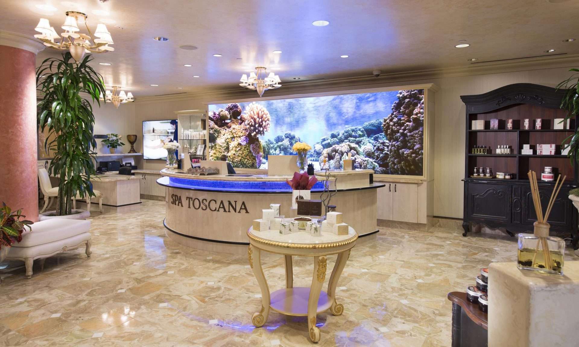 Spa Toscana at Peppermill at Peppermill Resort Spa Casino — wellness amenities