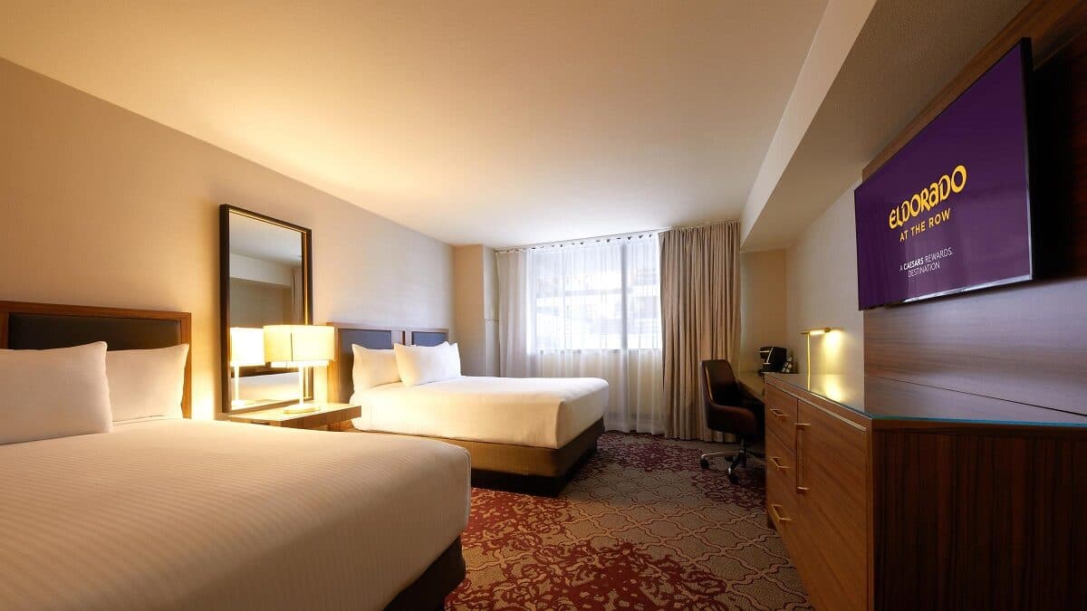 Sierra Luxury Room at Eldorado Reno — 2 Queen bedroom with contemporary styling