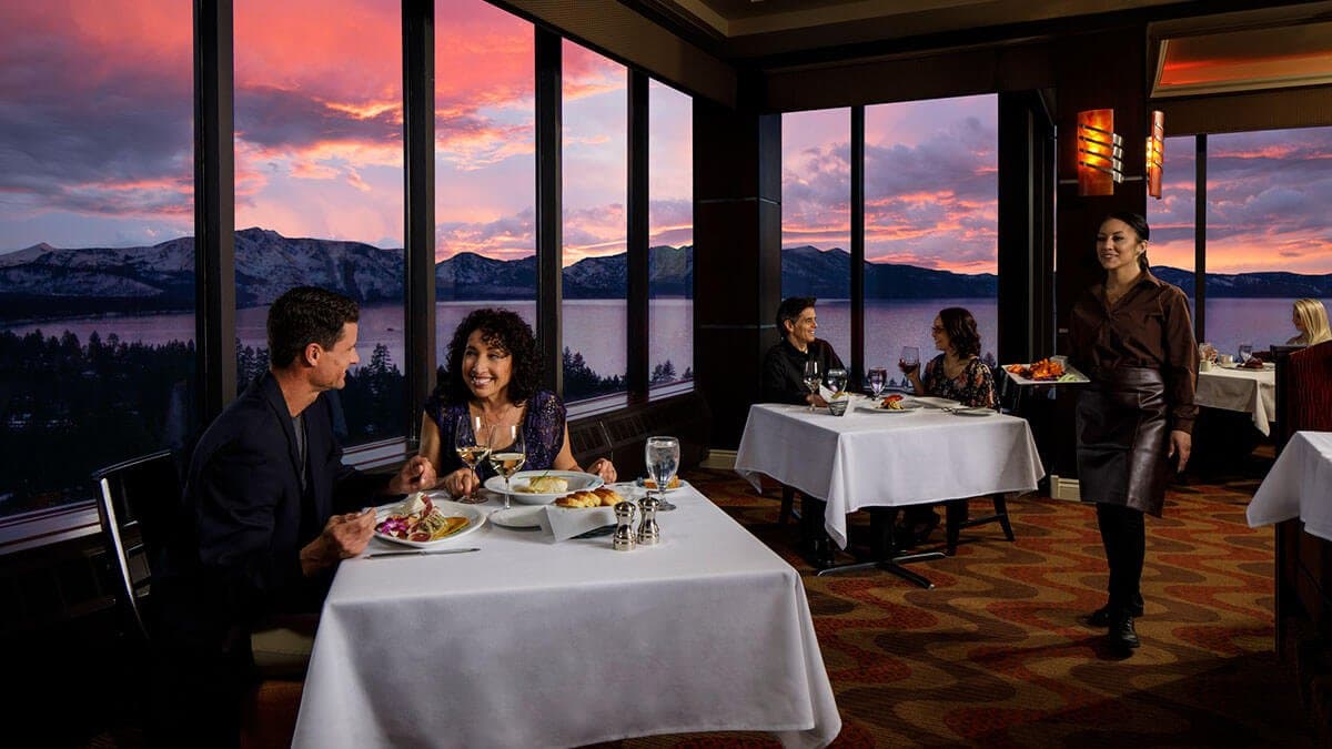 Sage Room Steak House at Caesars Republic Lake Tahoe — restaurant interior with signature dining and ambience