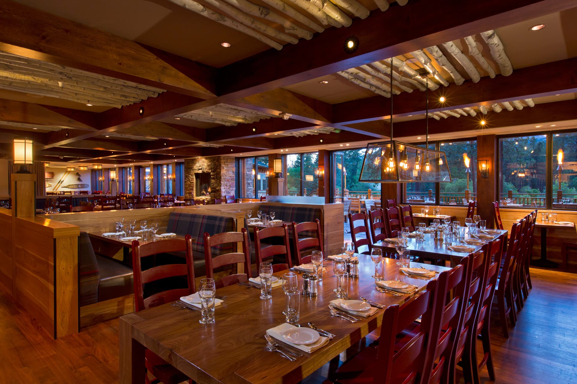 Osteria Sierra at Hyatt Regency Lake Tahoe — restaurant interior with signature dining and ambience